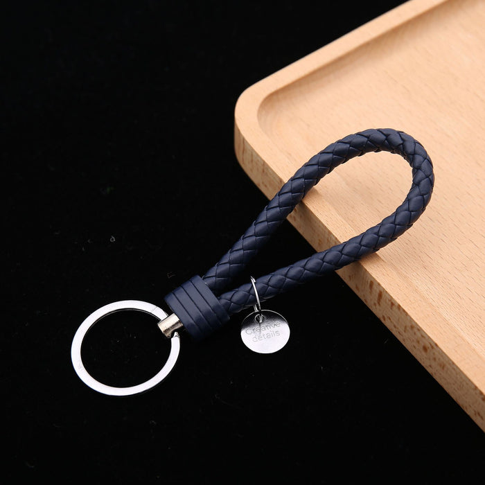 Wholesale Leather Woven Keychains, Car Accessories, Couple Bags, Accessories JDC-KC-BD006