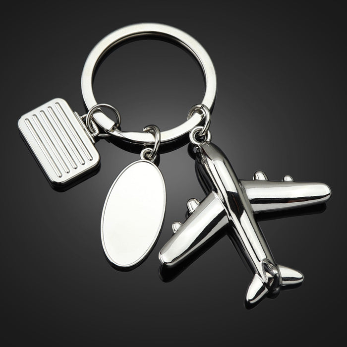 Wholesale Aircraft Engine Zinc Alloy Keychain JDC-KC-XunXin010