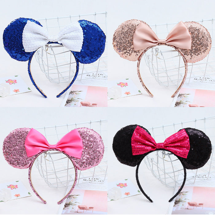 Wholesale Sequined Cartoon Children's Headband JDC-HD-MeiY011