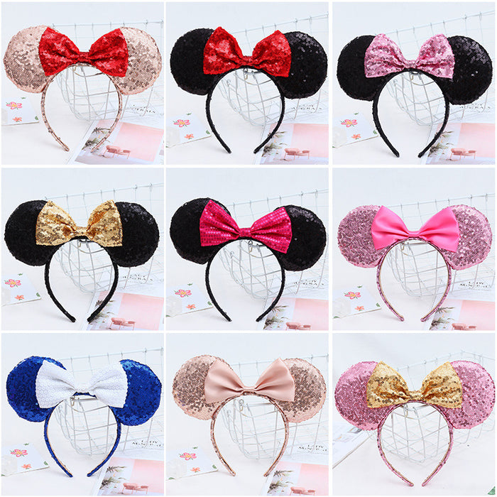 Wholesale Sequined Cartoon Children's Headband JDC-HD-MeiY011