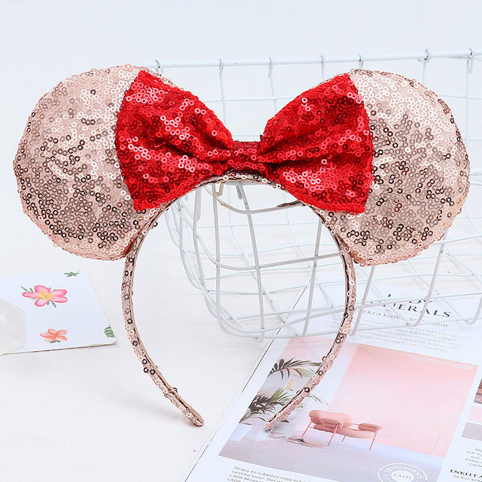 Wholesale Sequin Bow Headbands JDC-HD-MeiY004