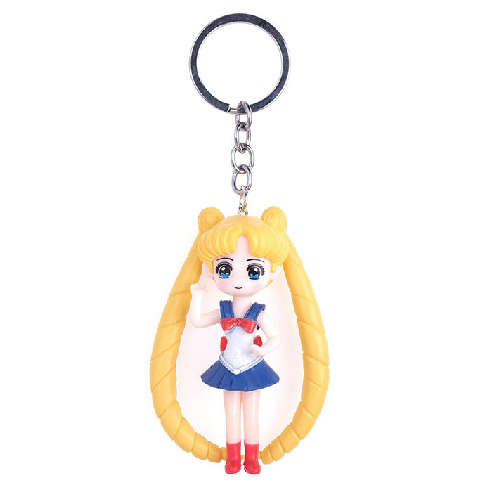 Wholesale Cartoon Resin Keychains JDC-KC-QMou031