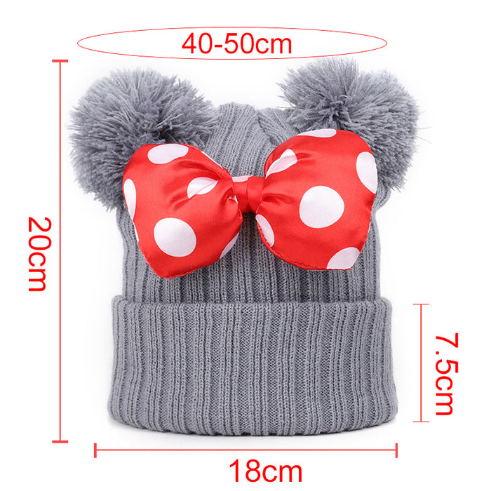 Wholesale Winter Children's Hat Cartoon Knitted Hat Woolen Hat JDC-KH-AiWo001