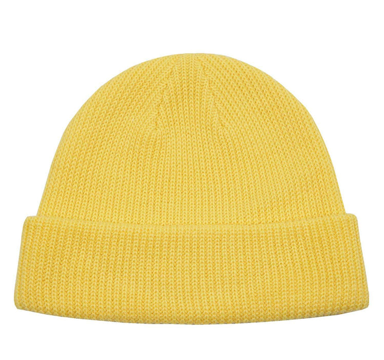 Wholesale Retro Round Top Warm Short Knitted Beanie JDC-FH-ChuangT005