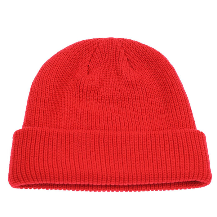 Wholesale Retro Round Top Warm Short Knitted Beanie JDC-FH-ChuangT005