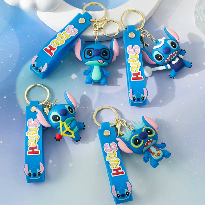 Wholesale PVC Cartoon Doll Keychain JDC-KC-YueY001