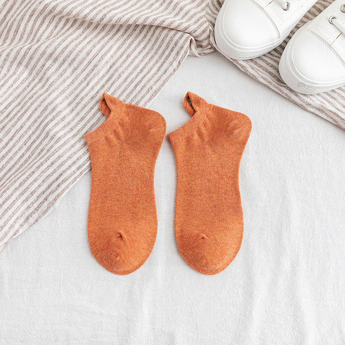 Wholesale Low cut short socks, personalized cartoon embroidery socks, boat socks