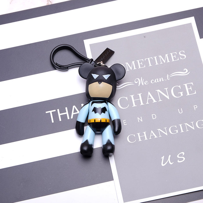 Wholesale Cartoon Doll Resin Keychains JDC-KC-QMou026