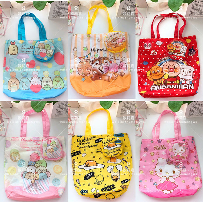 Wholesale Cartoon Large Capacity Eco-Friendly Bag Non-Woven Folding Shopping Bag (S) JDC-HD-OuLJ002