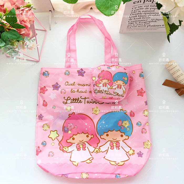 Wholesale Cartoon Large Capacity Eco-Friendly Bag Non-Woven Folding Shopping Bag (S) JDC-HD-OuLJ002