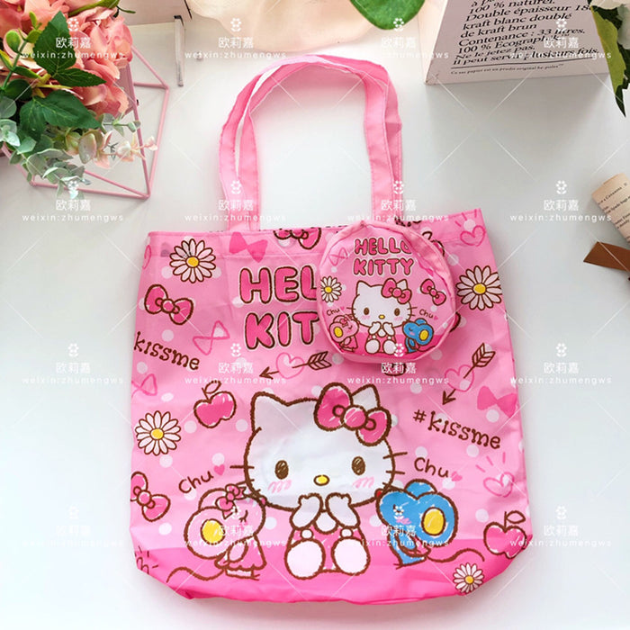 Wholesale Cartoon Large Capacity Eco-Friendly Bag Non-Woven Folding Shopping Bag (S) JDC-HD-OuLJ002