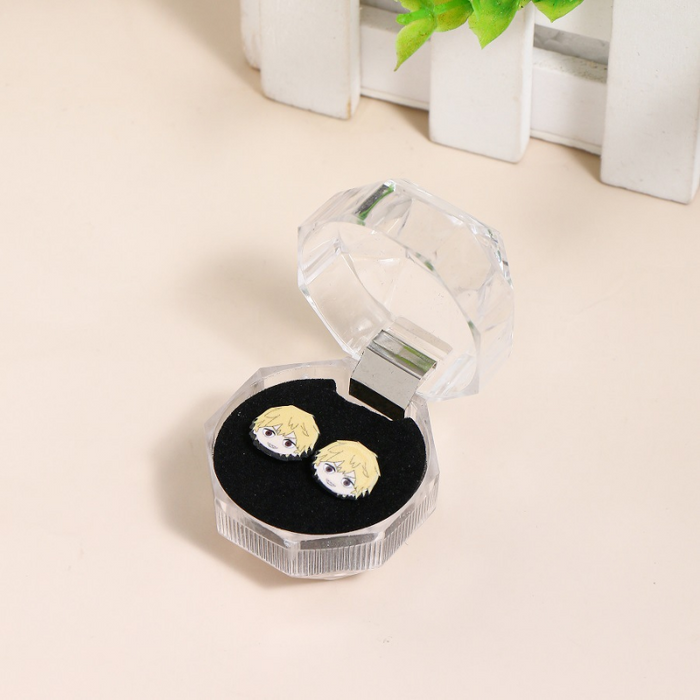 wholesale Anime peripheral characters PVC stud earrings JDC-ES-XMeng001