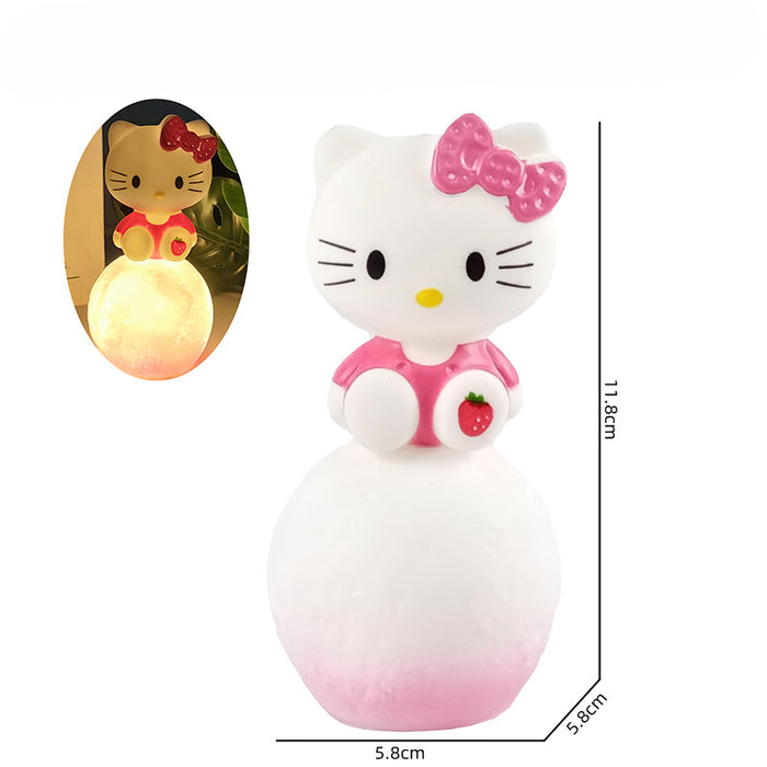 Wholesale Plastic Cartoon Night Light Battery Eye Protection Lamp Ornaments (F) JDC-OS-GuaG001