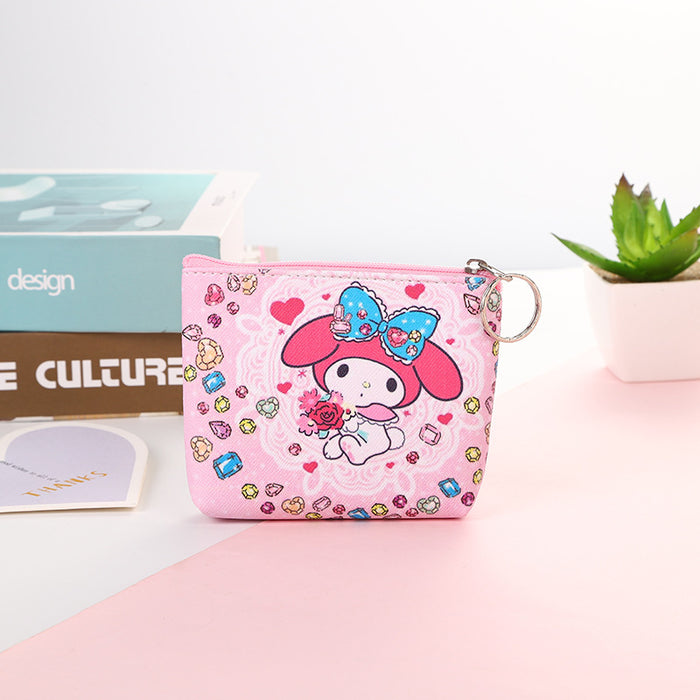 Wholesale New Cartoon Cute Animal Wallet PU Leather Wallet Coin Key Storage Bag