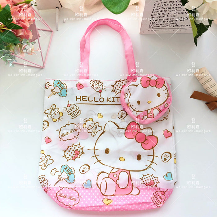 Wholesale Cartoon Large Capacity Eco-Friendly Bag Non-Woven Folding Shopping Bag (S) JDC-HD-OuLJ002