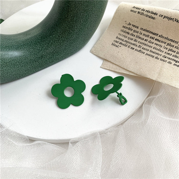 Wholesale Avocado Alloy Paint Ear Clip JDC-ES-ABL010