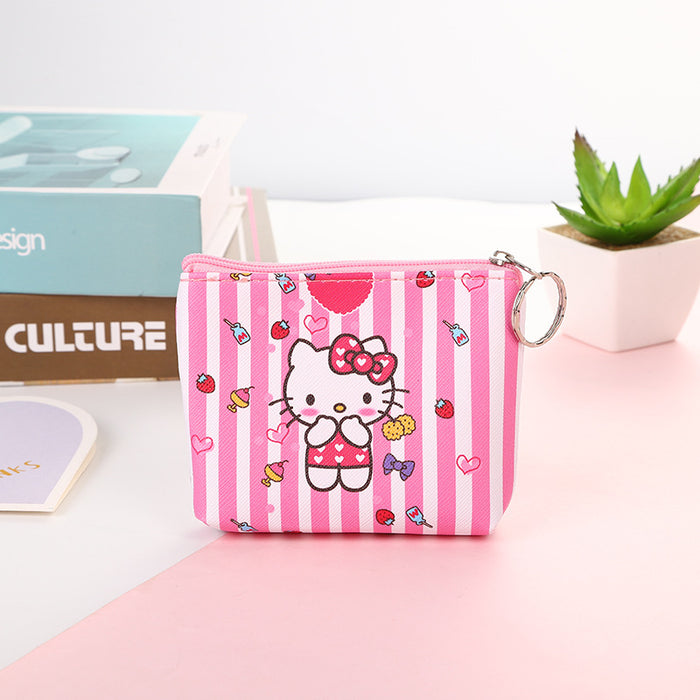 Wholesale New Cartoon Cute Animal Wallet PU Leather Wallet Coin Key Storage Bag