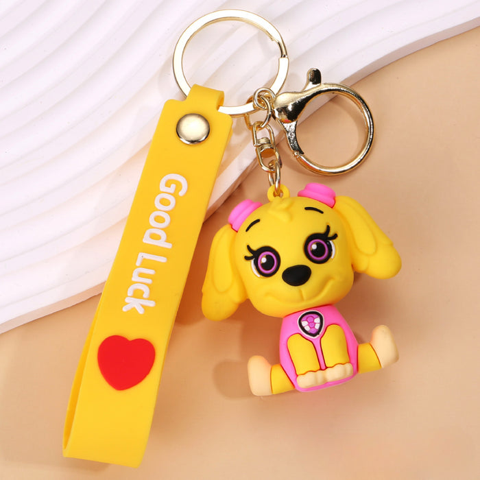 Wholesale Silicone Cartoon Keychain JDC-KC-YueY007