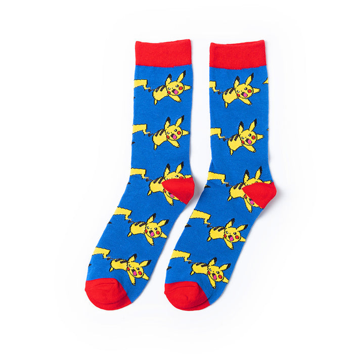 Wholesale Cartoon tube anime men's socks