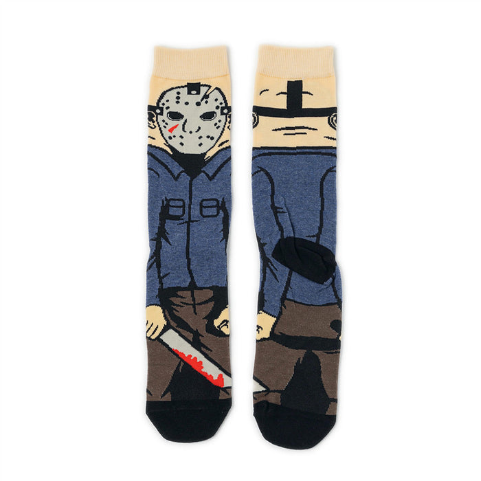 Wholesale Straight cartoon character socks, personalized trendy brand skateboard socks