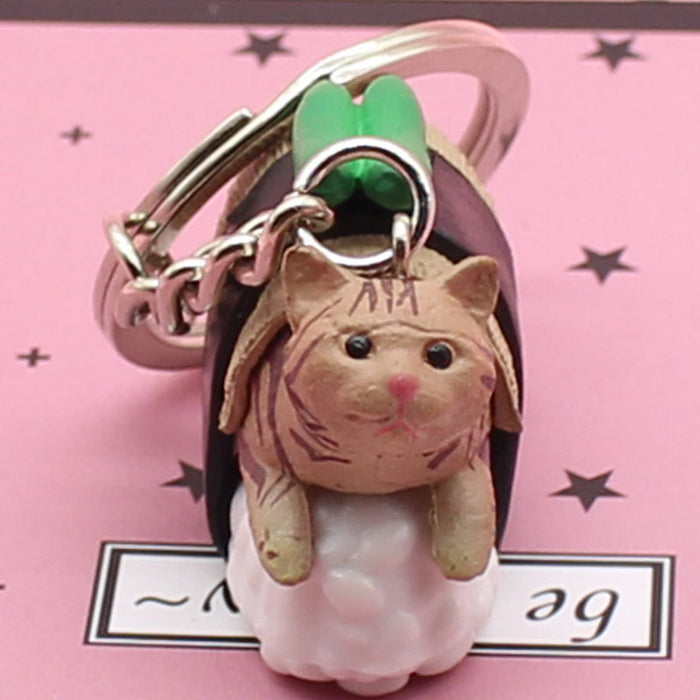 Wholesale PVC Cartoon Cat Keychain JDC-KC-XiangY064