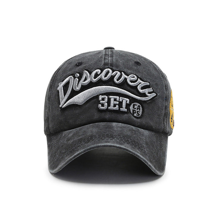 Wholesale Denim To Make Old Embroidery Letters Baseball Caps JDC-FH-YiShang014