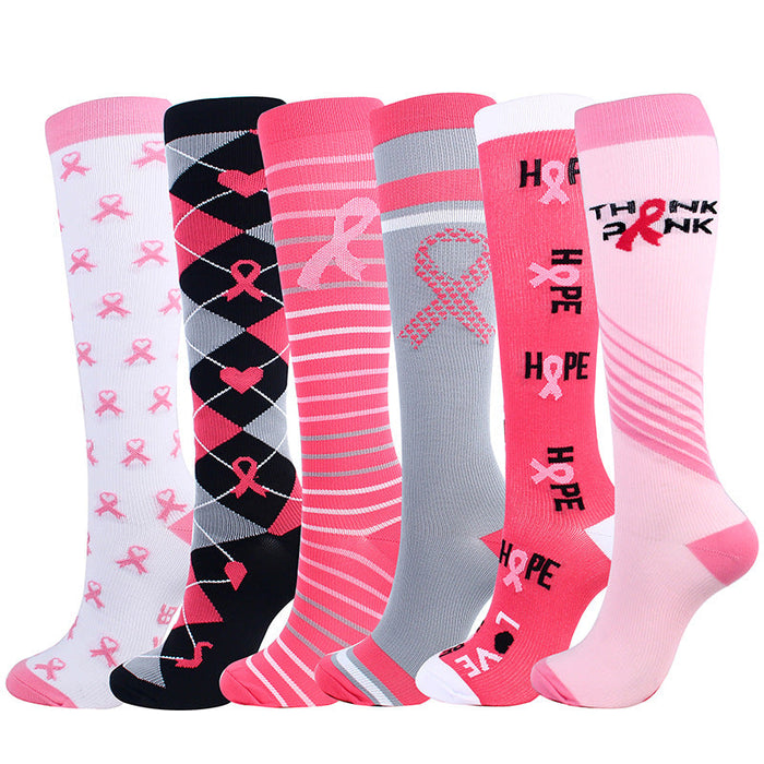 Wholesale Sock Nylons High Tube Breathable Sweat Absorbent Compression socks JDC-SK-ZhiH001