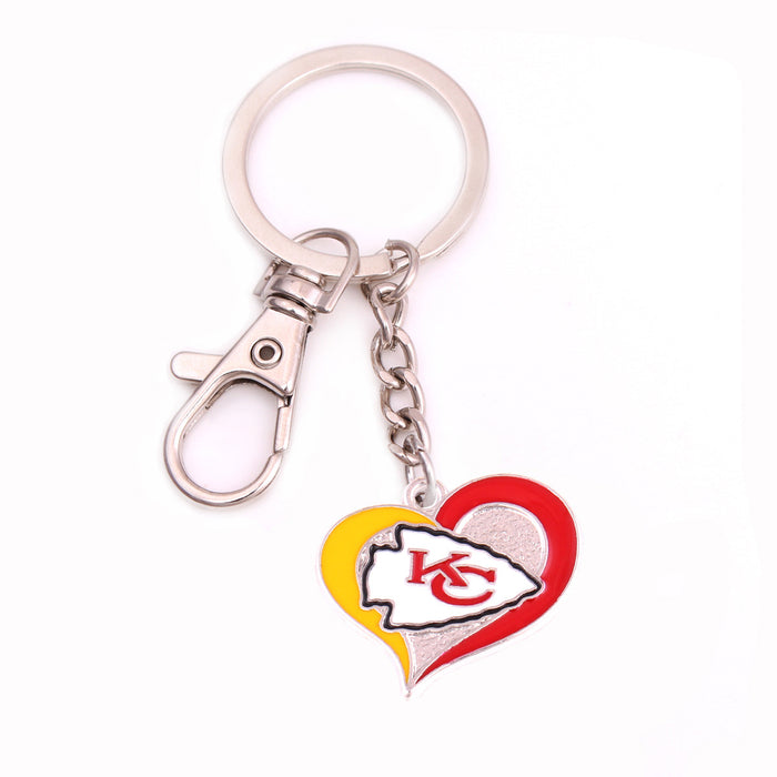 Wholesale Zinc Alloy Peach Heart Drip Oil Sports Pendant Keychain JDC-KC-HouHui001