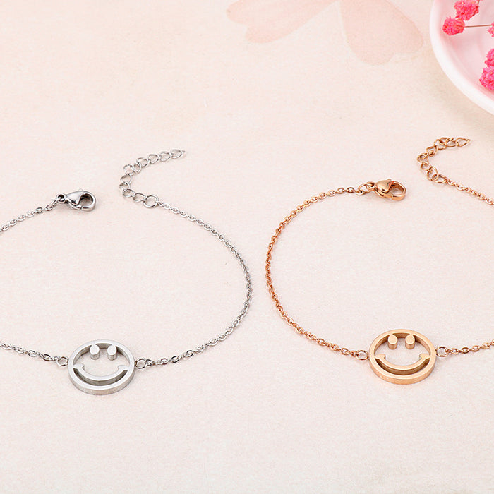 Wholesale Titanium steel 18K gold plated bracelet