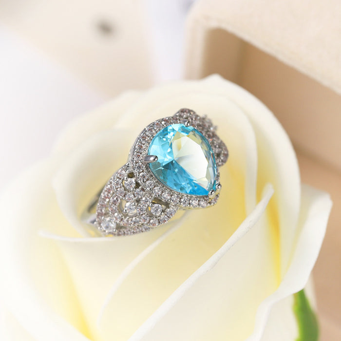 Wholesale New Ring Jewelry Creative Fashion Zircon Hand Jewelry