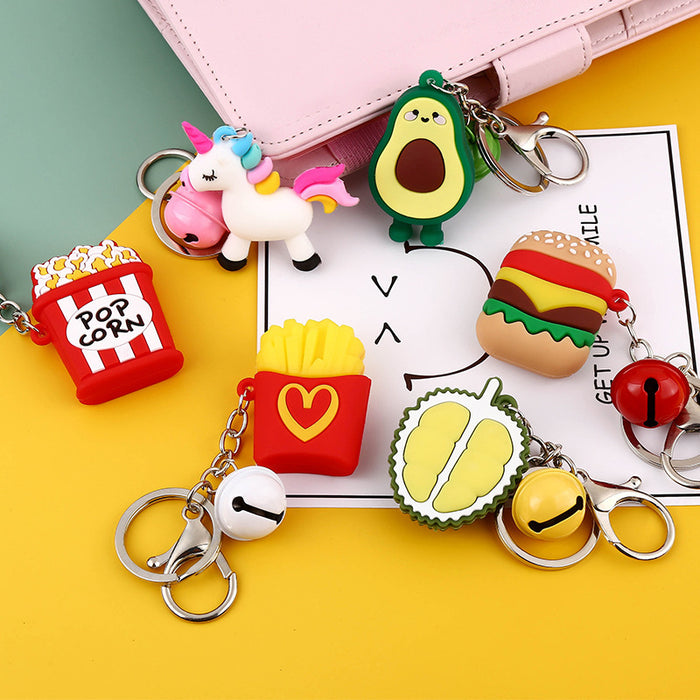 Wholesale 10pcs Cute Cartoon Plastic Keychain JDC-KC-DiB001