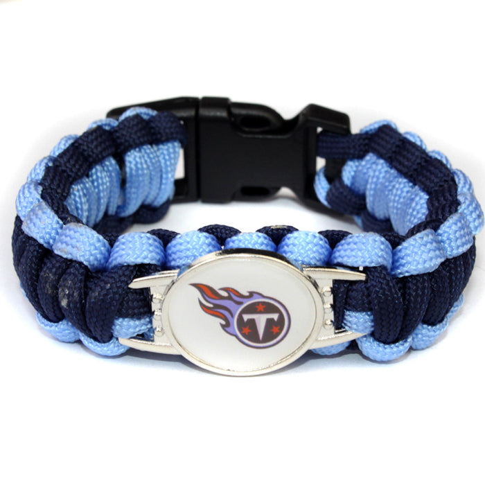 Wholesale Umbrella Rope Woven Alloy Bracelet (F) JDC-BT-ShangC003