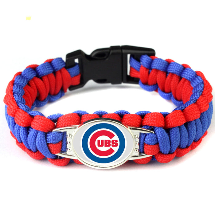 Wholesale Baseball umbrella rope bracelet field life-saving bracelet