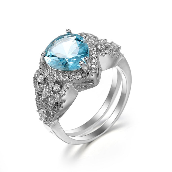 Wholesale New Ring Jewelry Creative Fashion Zircon Hand Jewelry