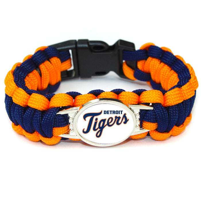 Wholesale Baseball umbrella rope bracelet field life-saving bracelet