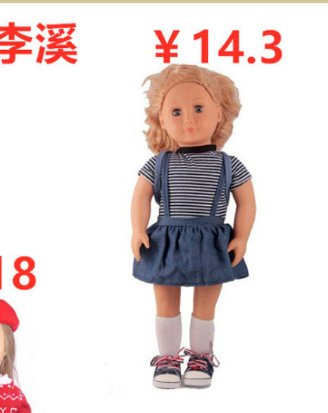 Wholesale 18inch Girl Doll Clothes Doll Clothes Tutu Shoes Set