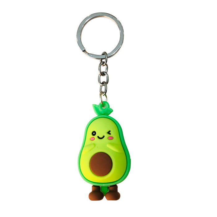 Wholesale Cartoon keychain pendant, doll, PVC backpack, cute little gift, key pendant