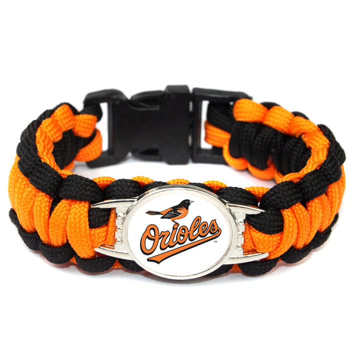 Wholesale Baseball umbrella rope bracelet field life-saving bracelet