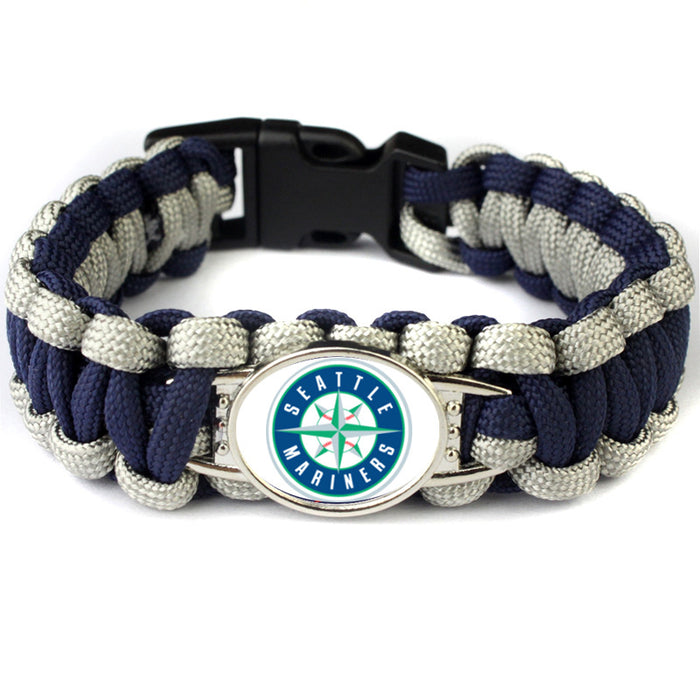 Wholesale Baseball umbrella rope bracelet field life-saving bracelet