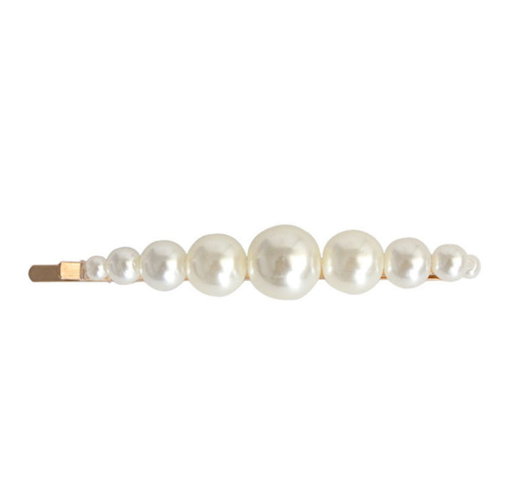 Wholesale Pearl Bangs Hairpin Simple Elegant Clip Sweet Hairpin Accessories Jewelry
