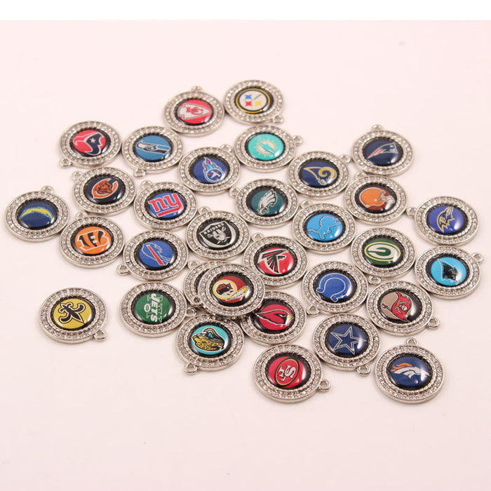 Wholesale Diamond pendant  charms olive team hand necklace small pendant  jewelry accessories