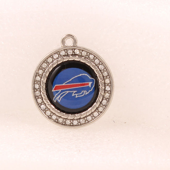 Wholesale Diamond pendant  charms olive team hand necklace small pendant  jewelry accessories