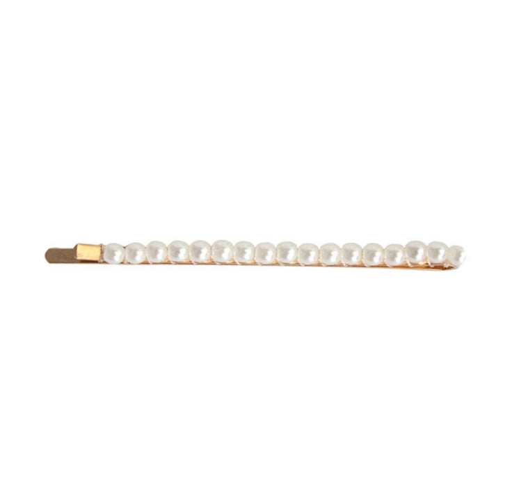 Wholesale Pearl Bangs Hairpin Simple Elegant Clip Sweet Hairpin Accessories Jewelry