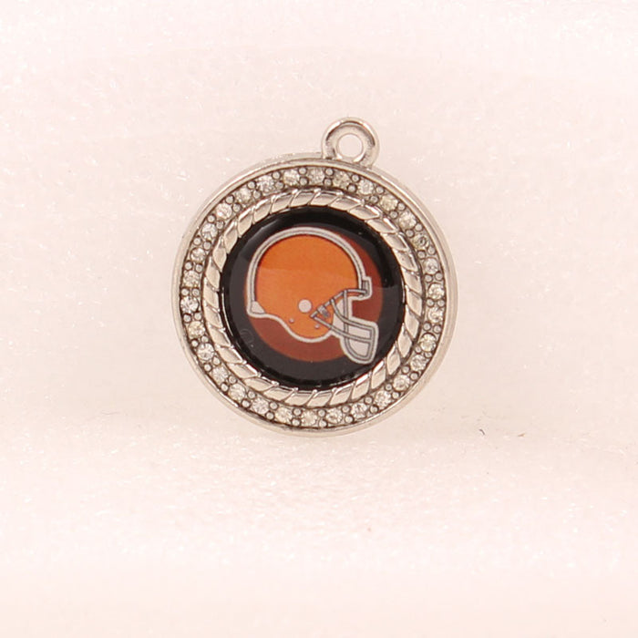 Wholesale Diamond pendant  charms olive team hand necklace small pendant  jewelry accessories