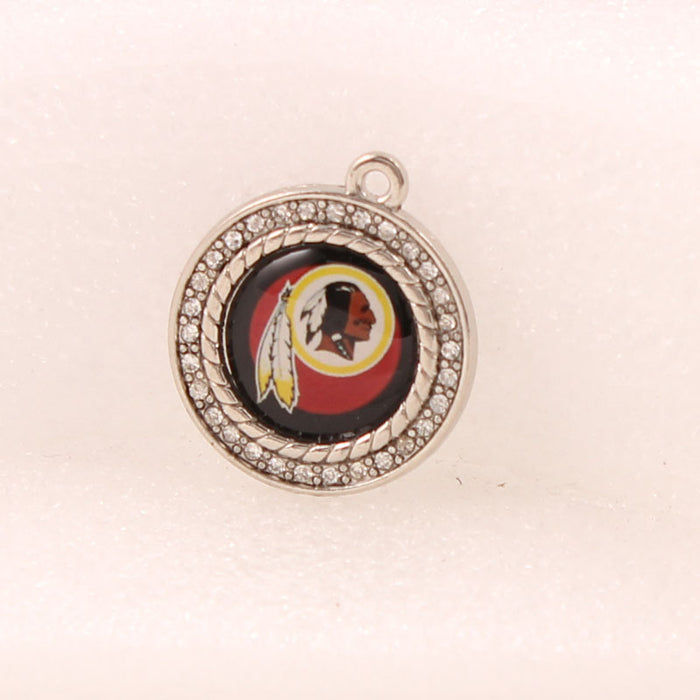 Wholesale Diamond pendant  charms olive team hand necklace small pendant  jewelry accessories