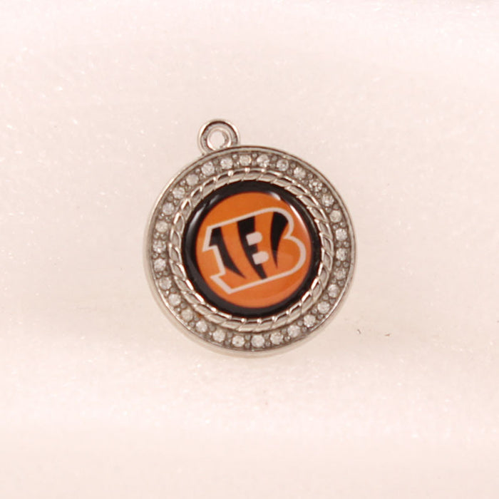 Wholesale Diamond pendant  charms olive team hand necklace small pendant  jewelry accessories