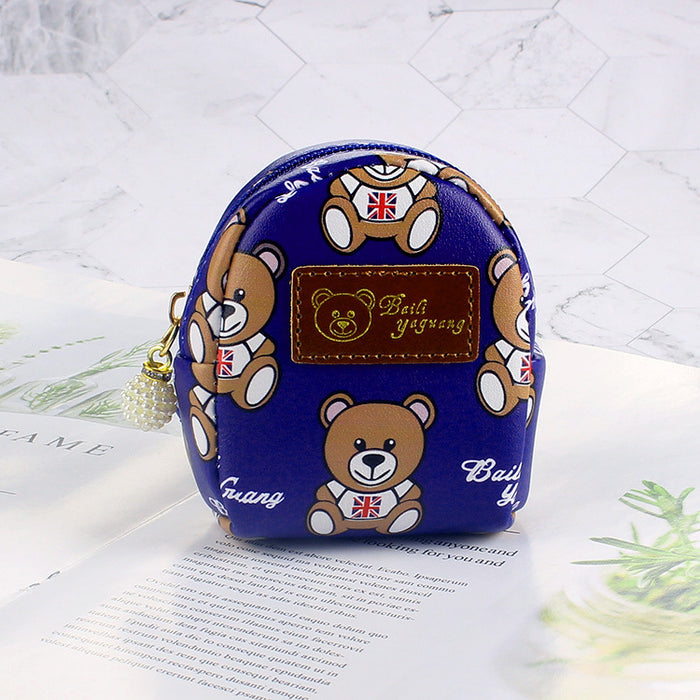 Wholesale PU Cartoon Cute Bear Coin Purse JDC-WT-YouTu014