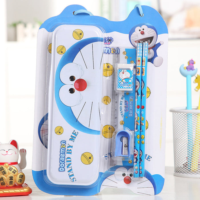 Wholesale Stationery Set Pencil case pencils eraser ruler pencil sharpener