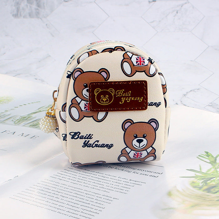 Wholesale PU Cartoon Cute Bear Coin Purse JDC-WT-YouTu014