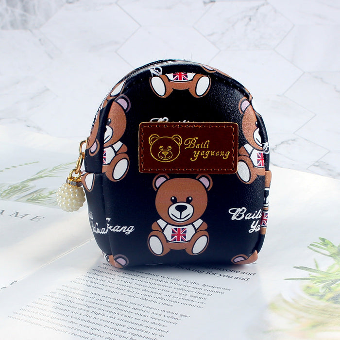 Wholesale PU Cartoon Cute Bear Coin Purse JDC-WT-YouTu014